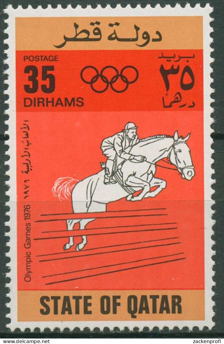 Qatar 1976 Olympische Sommerspiele Montreal Springreiten 693 Postfrisch - Qatar
