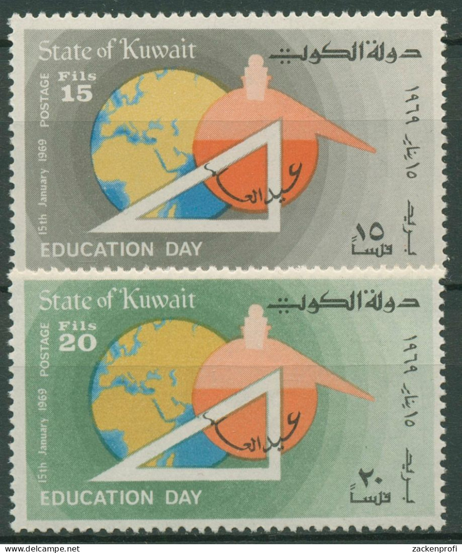 Kuwait 1969 Tag Der Erziehung 433/34 Postfrisch - Koweït