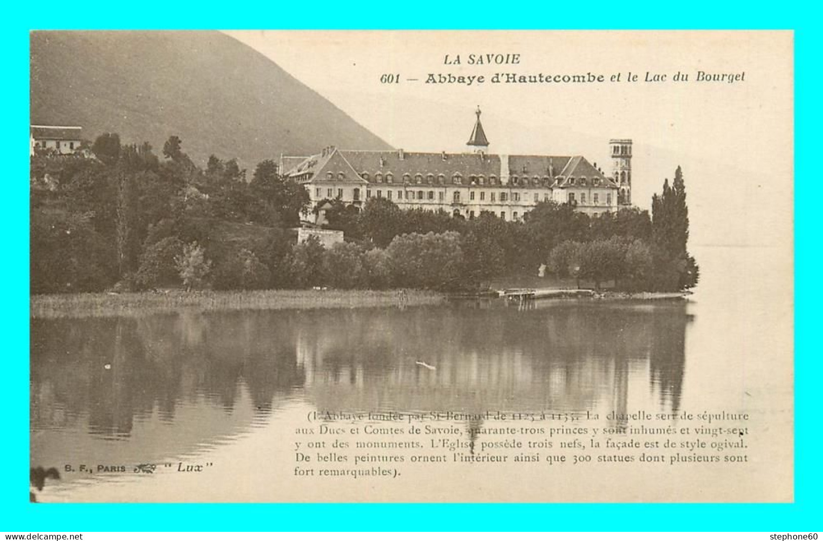 A878 / 051 73 - Abbaye D'Hautecombe Et Lac Du Bourget - Altri & Non Classificati