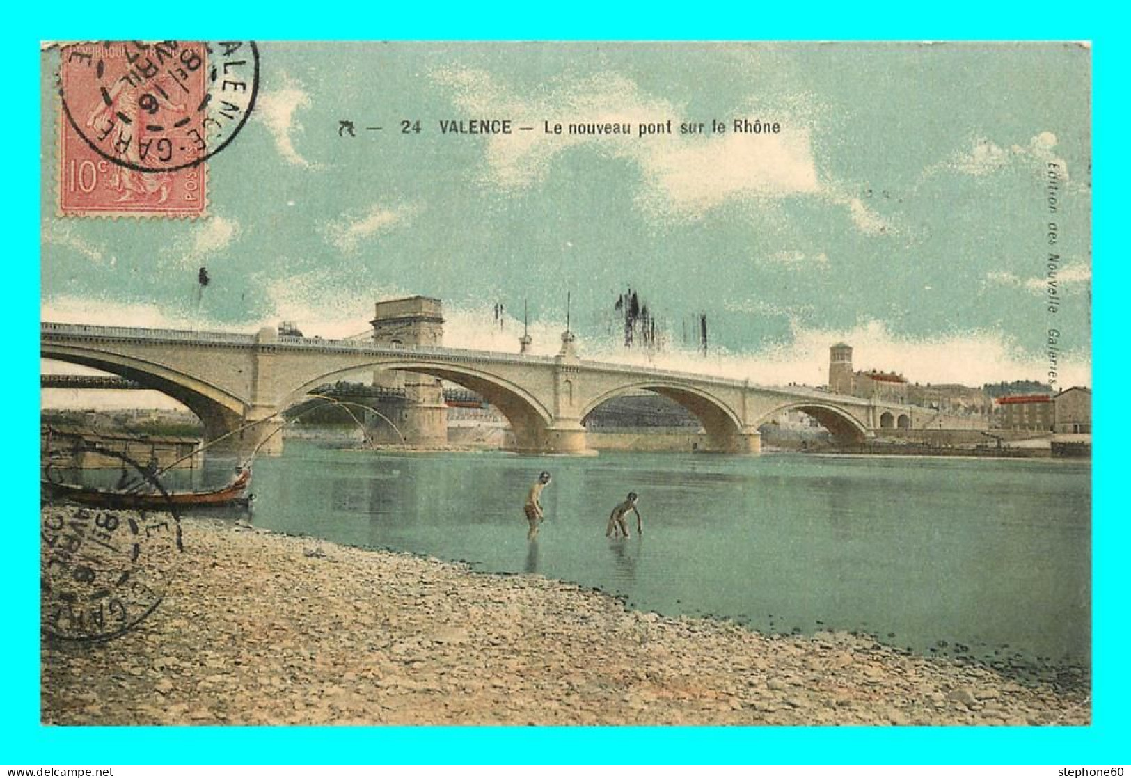 A878 / 357 26 - VALENCE Le Nouveau Pont Sur Le Rhone - Valence