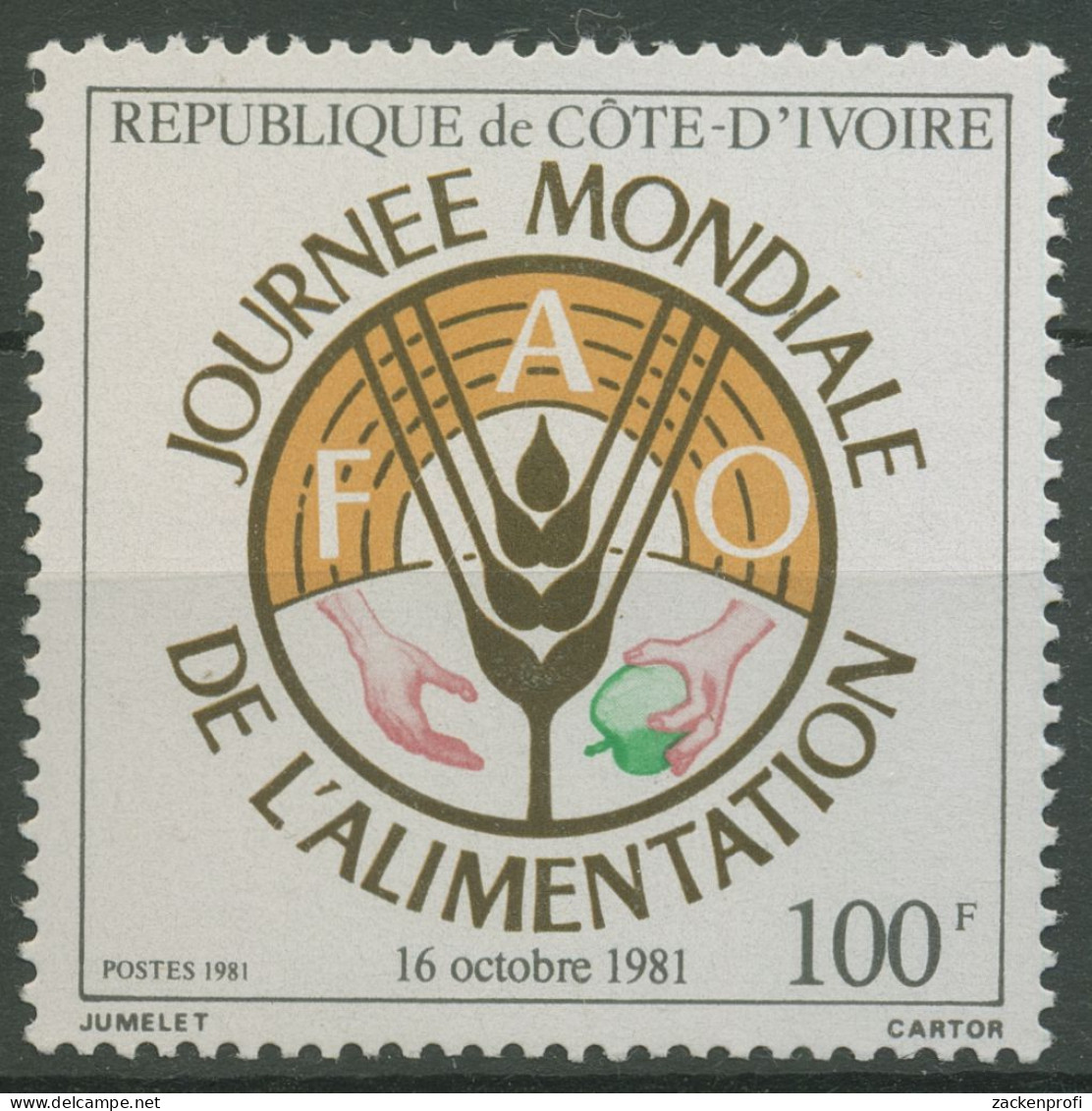 Elfenbeinküste 1981 Welternährungstag 705 Postfrisch - Ivory Coast (1960-...)