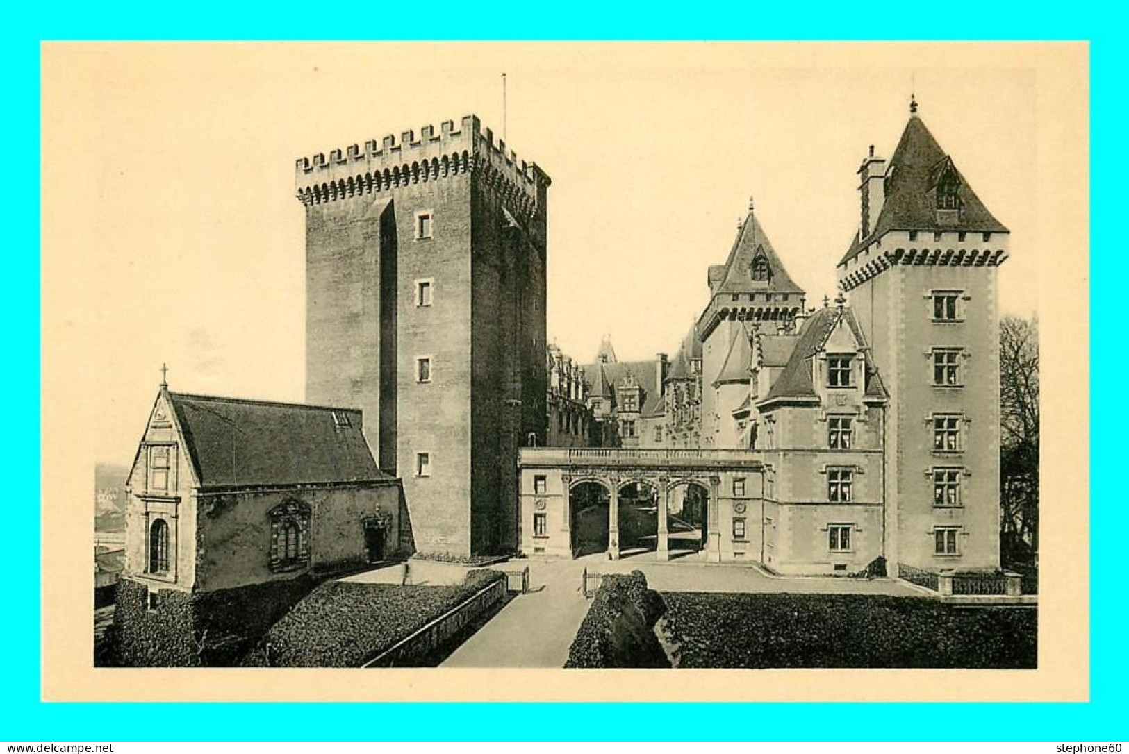 A874 / 091 64 - PAU Chateau Donjon Et Entrée - Pau
