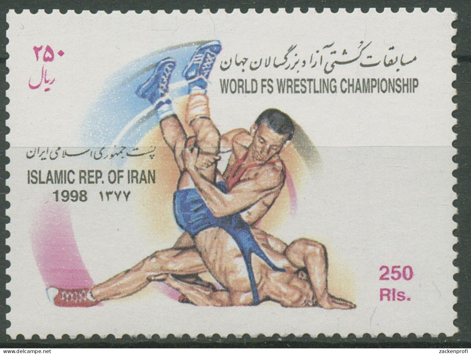 Iran 1998 Ringen WM Freistilringen 2774 Postfrisch - Irán