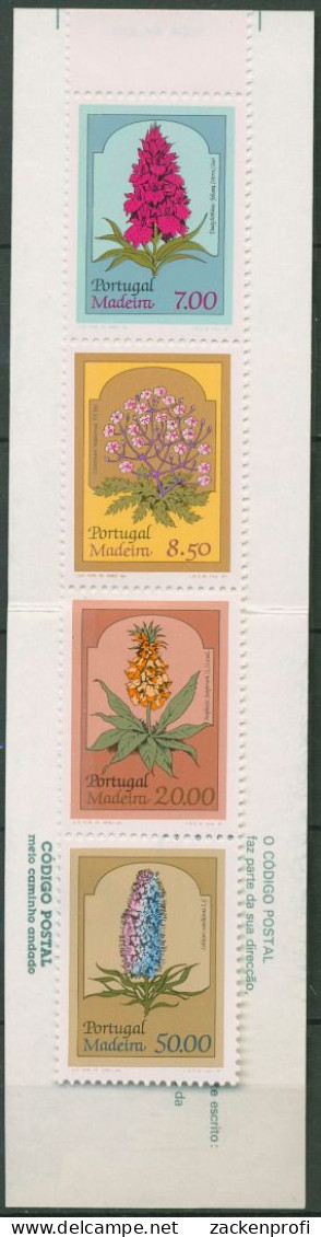 Portugal - Madeira 1981 Blumen Markenheftchen MH 1 Postfrisch (C98429) - Madère