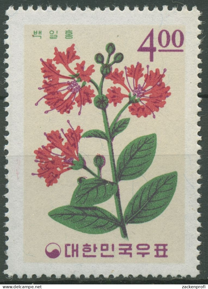 Korea (Süd) 1965 Pflanzen Weiderich 501 Postfrisch - Corea Del Sur