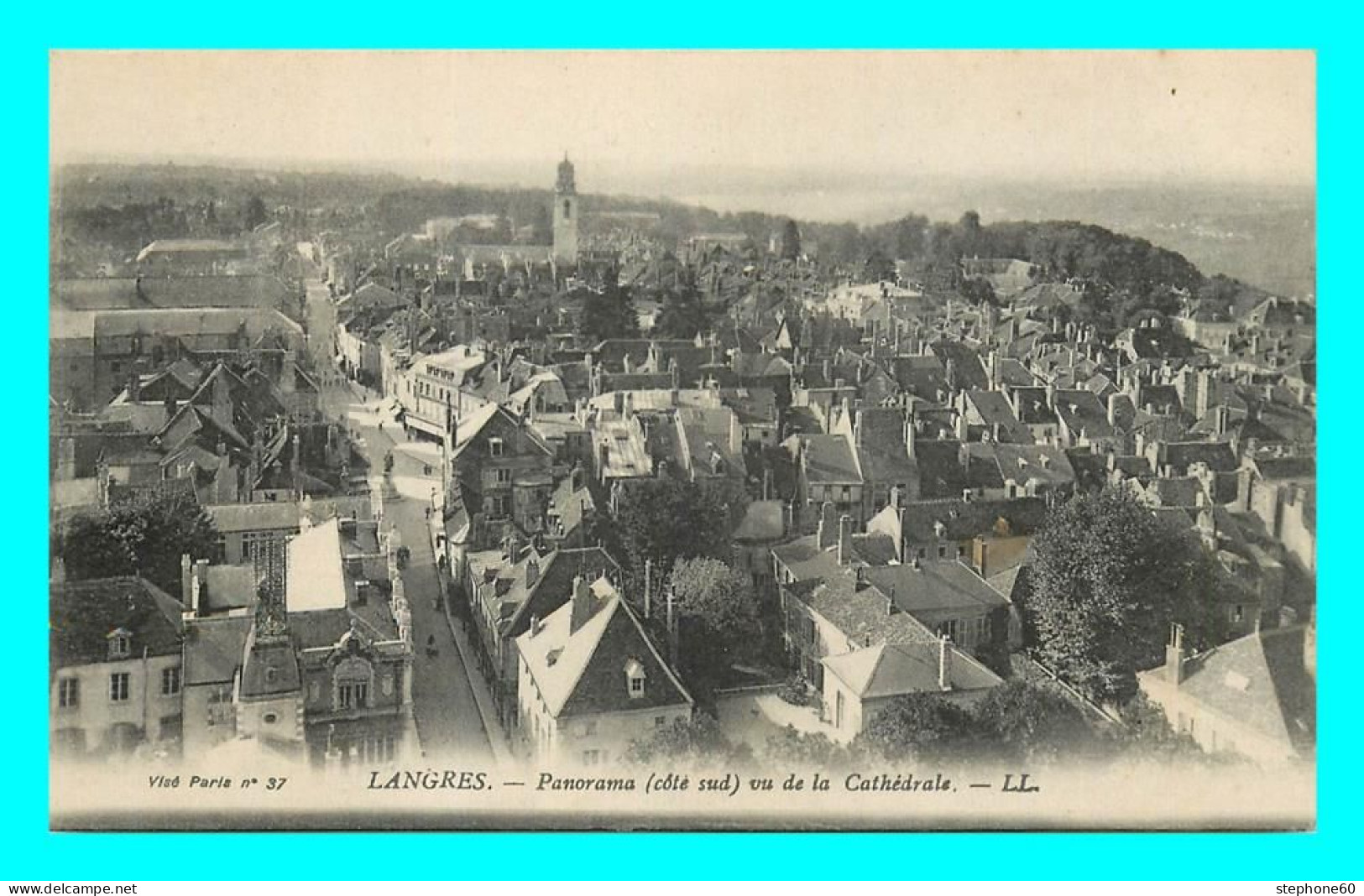 A875 / 201 52 - LANGRES Panorama Vu De La Cathédrale - Langres