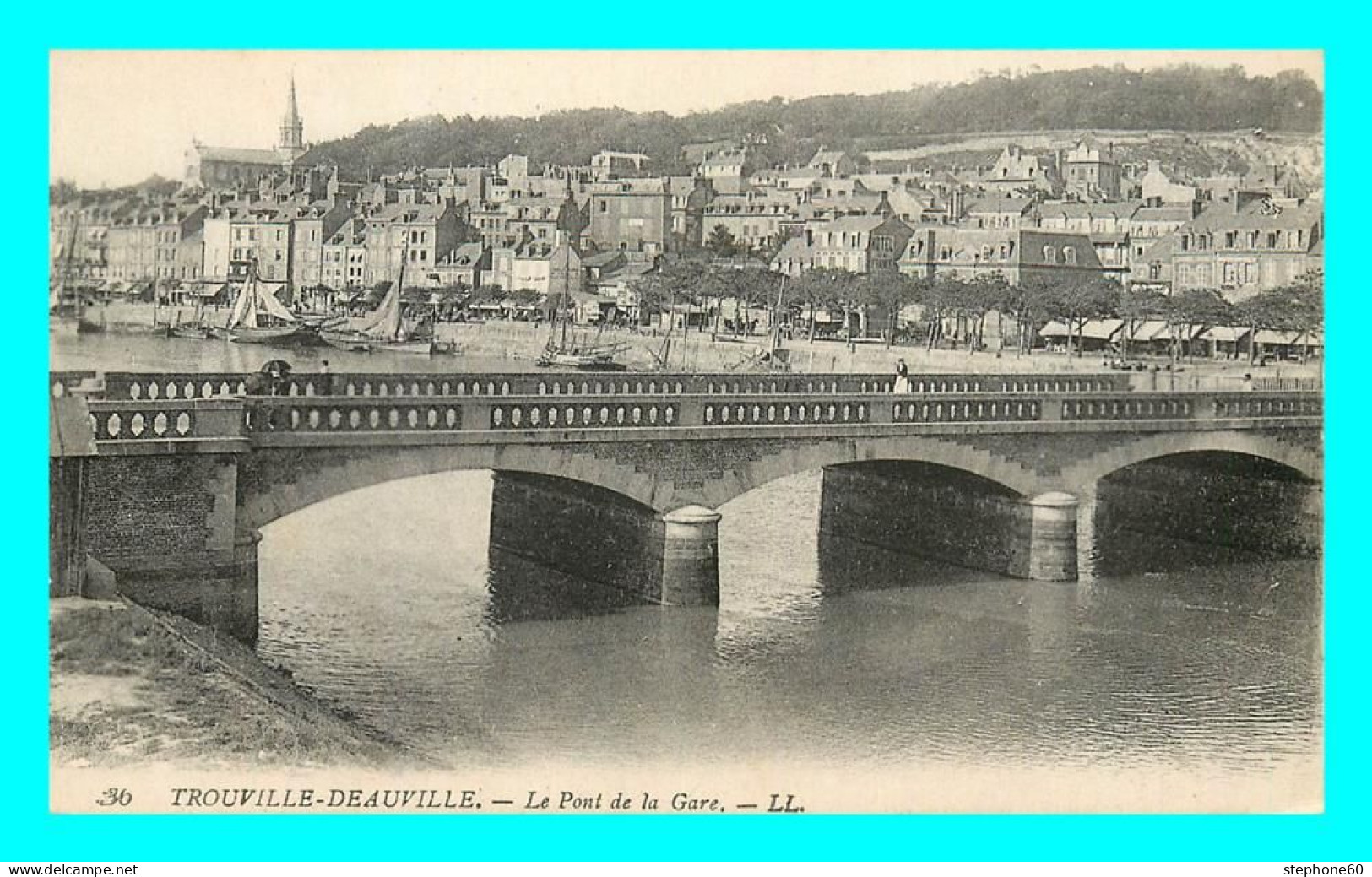 A875 / 527 14 - TROUVILLE Deauville Pont De La Gare - Trouville