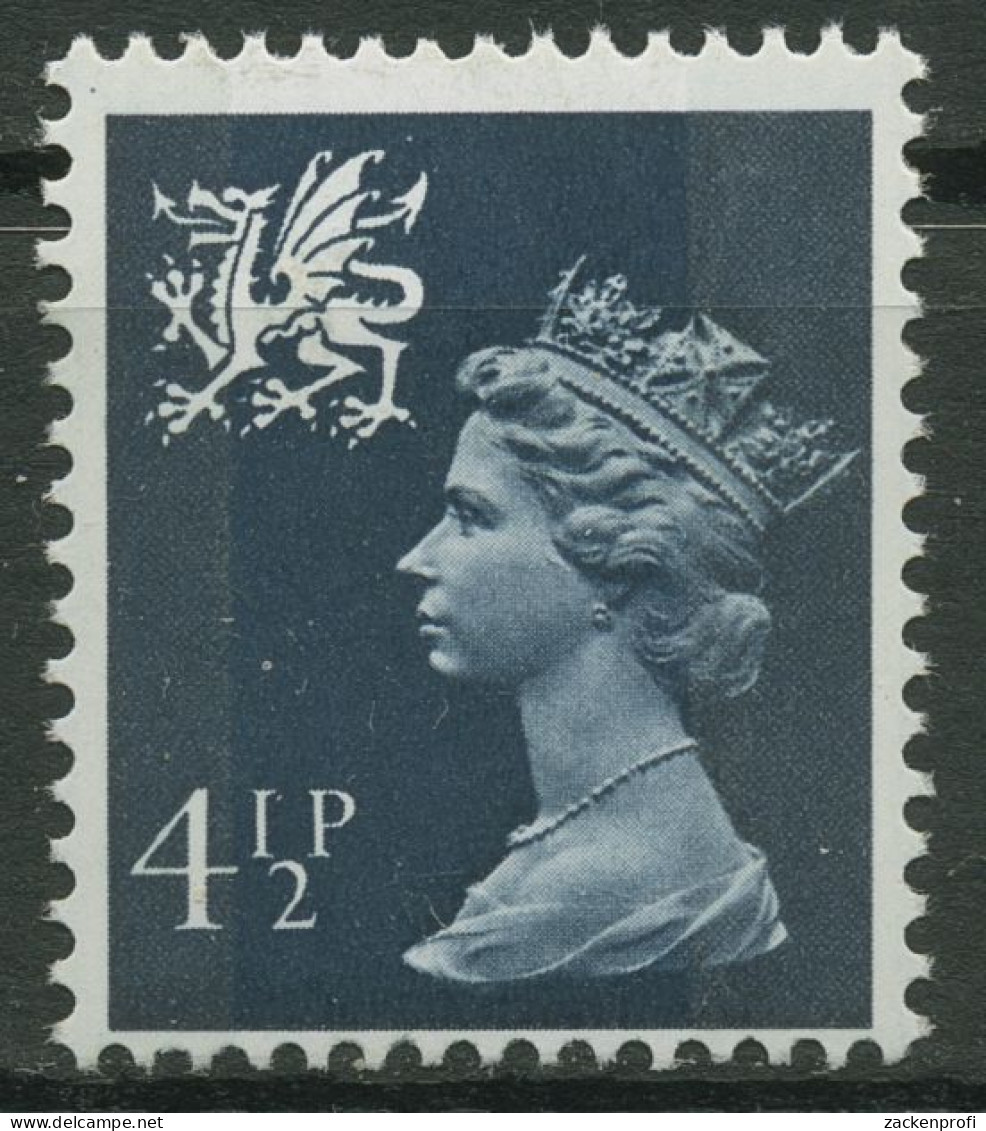 Großbritannien-Wales 1974 Königin Elisabeth II. 20 Postfrisch - Gales