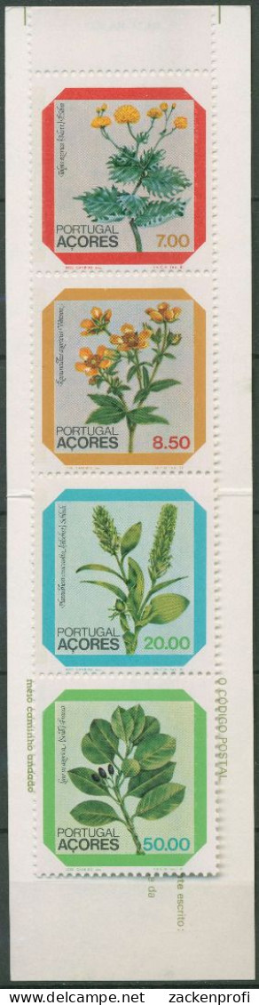 Portugal - Azoren 1981 Blumen Markenheftchen MH 1 Postfrisch (C98420) - Azoren