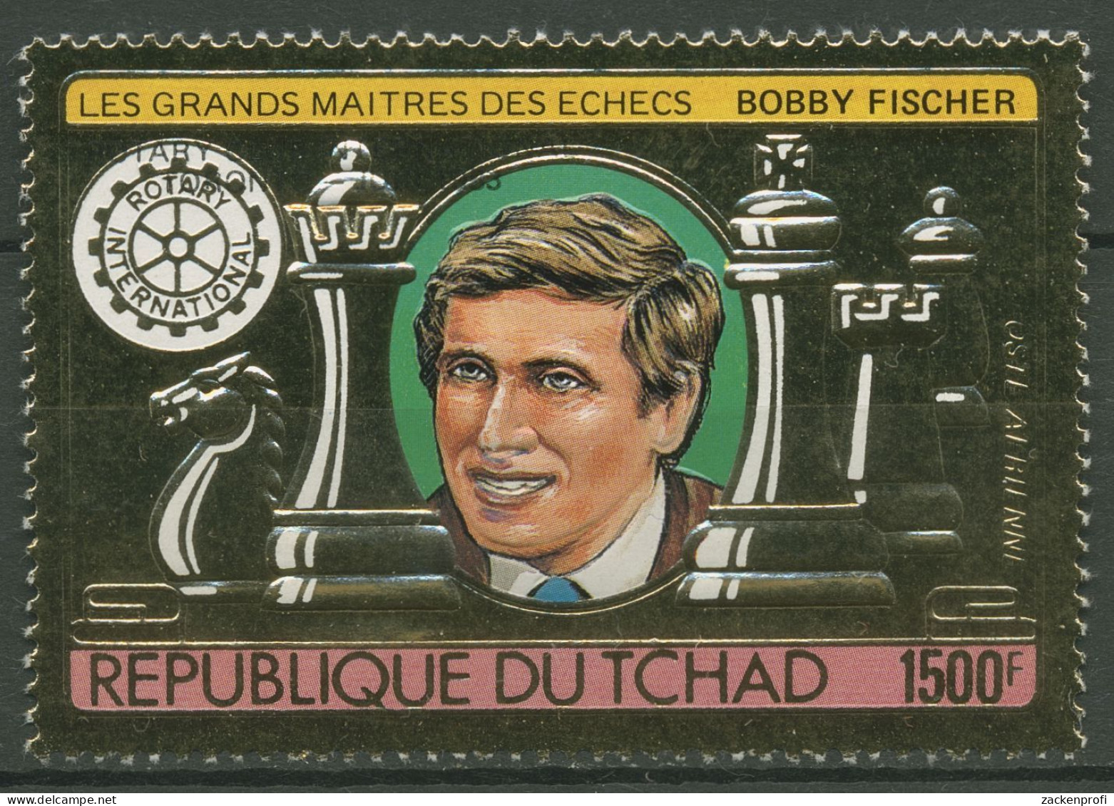 Tschad 1983 Rotary Schachgroßmeister B. Fischer 1029 A A Postfrisch - Tchad (1960-...)