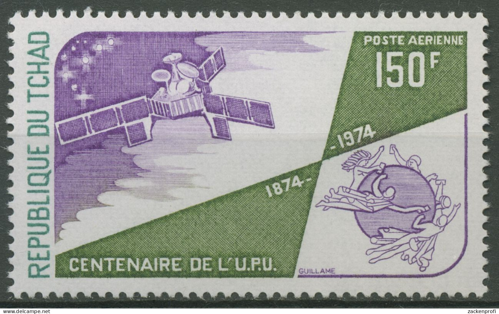 Tschad 1974 Weltpostverein UPU Satellit 707 Postfrisch - Tchad (1960-...)