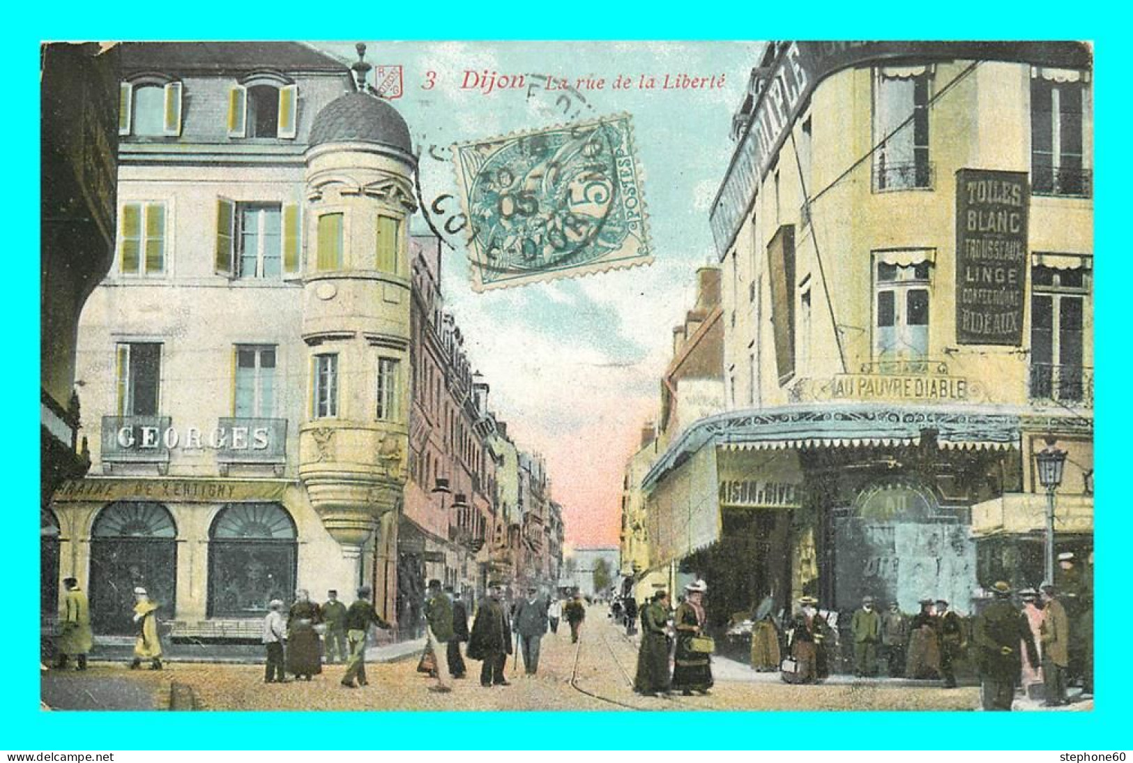 A874 / 491 21 - DIJON Rue De La Liberté - Dijon