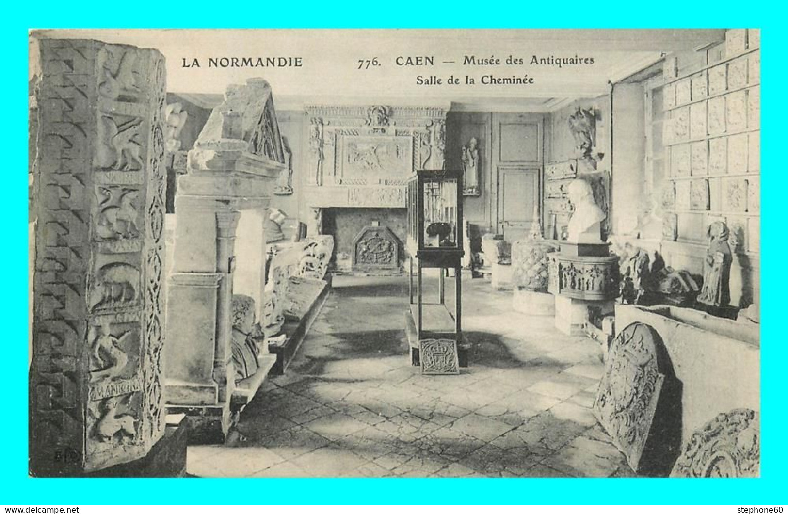 A874 / 421 14 - CAEN Musée Des Antiquaires Salle De La Cheminée - Caen