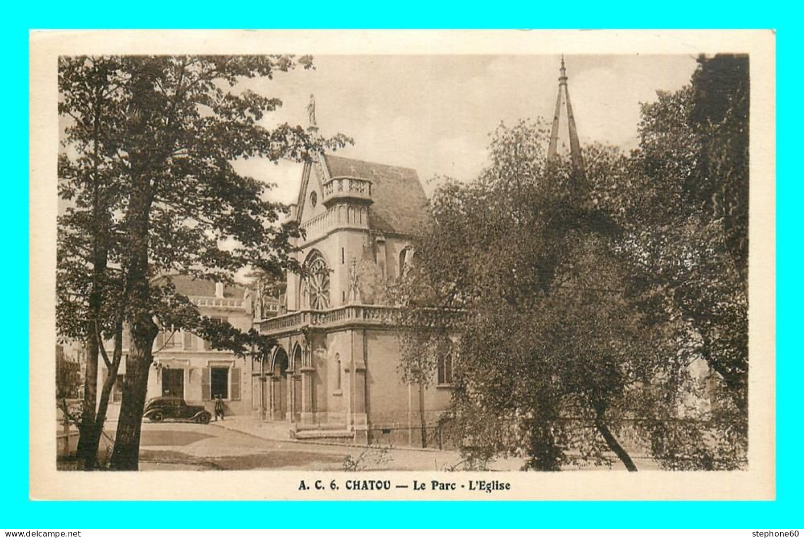 A874 / 369 78 - CHATOU Parc Eglise - Chatou