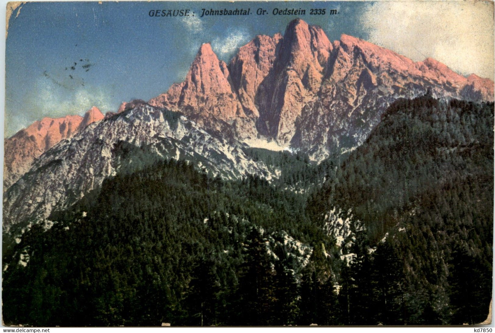 Gesäuse/Steiermark - Gesäuse, Johnsbachtal, Gr. Oedstein - Gesäuse