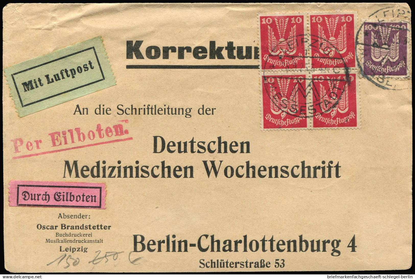 Deutsches Reich, 1925, Brief - Andere & Zonder Classificatie