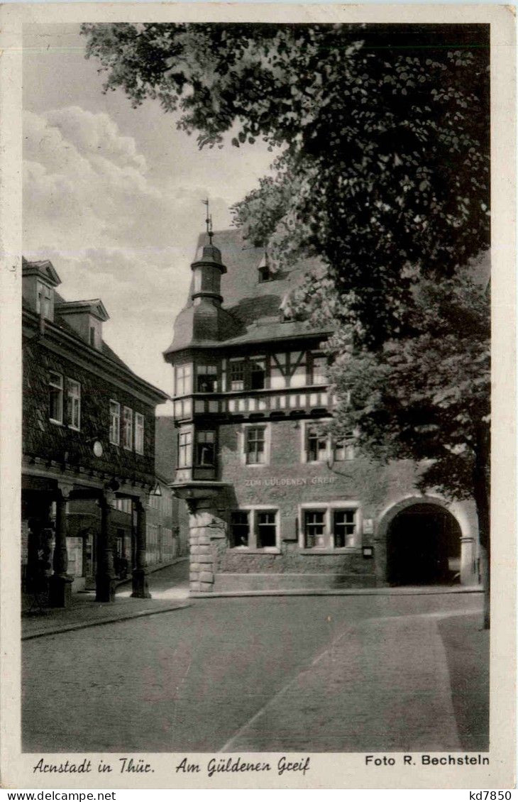 Arnstadt/Thüri. - Am Güldener Greif - Arnstadt