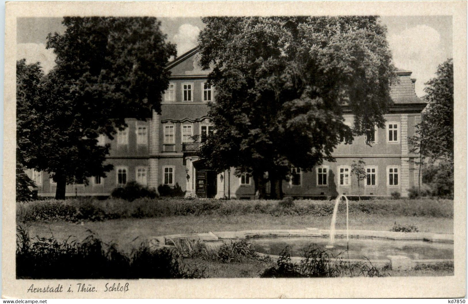 Arnstadt/Thüri. - Schloss - Arnstadt