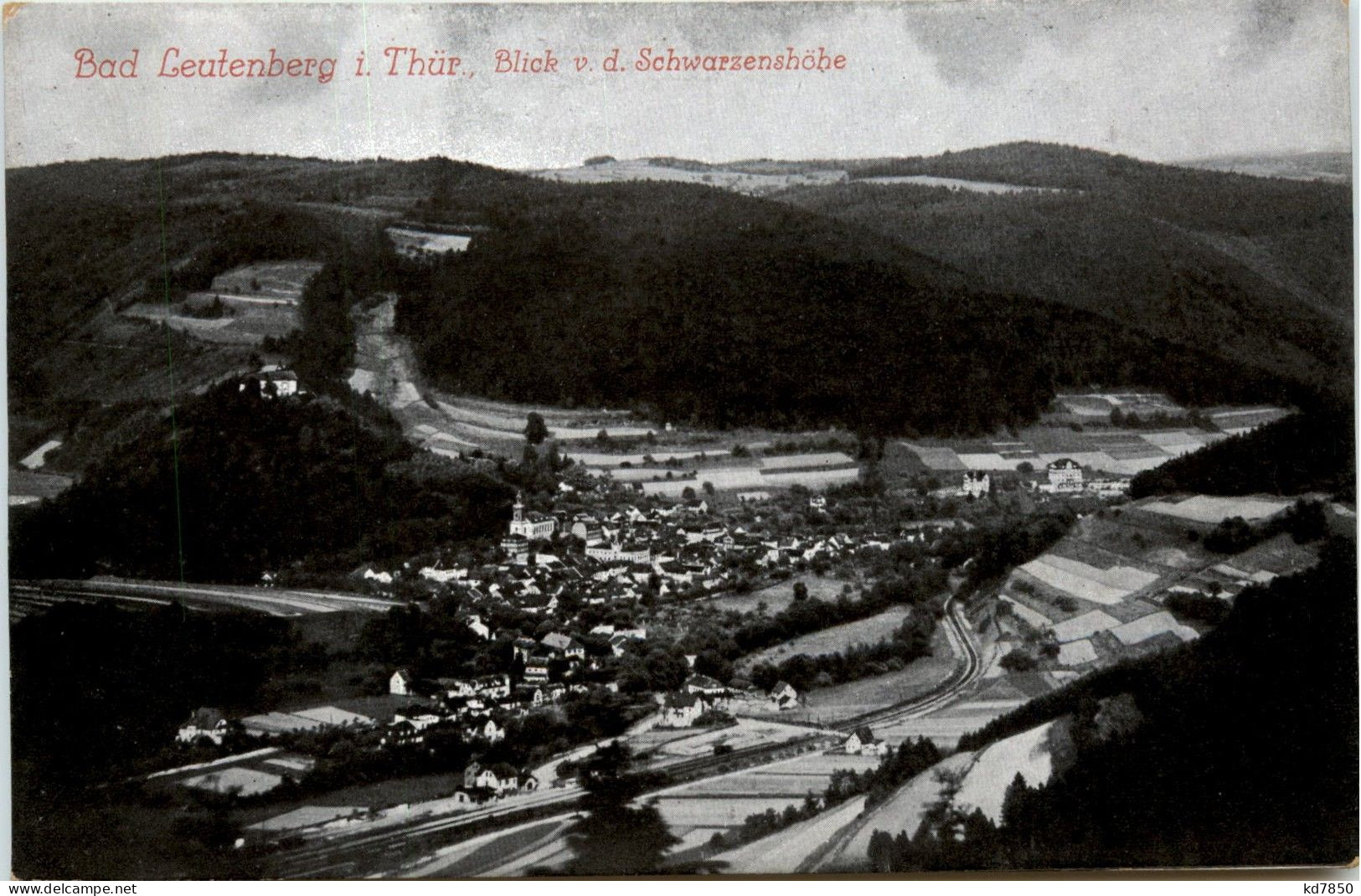 Leutenberg/Thür. - Blick Von Der Schwarzenshöhe - Leutenberg