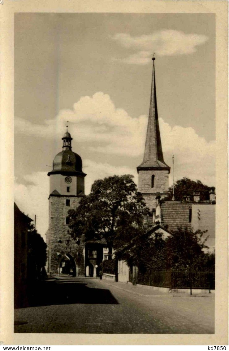 Arnstadt/Thür. - Riedturm Und Jacobsturm - Arnstadt