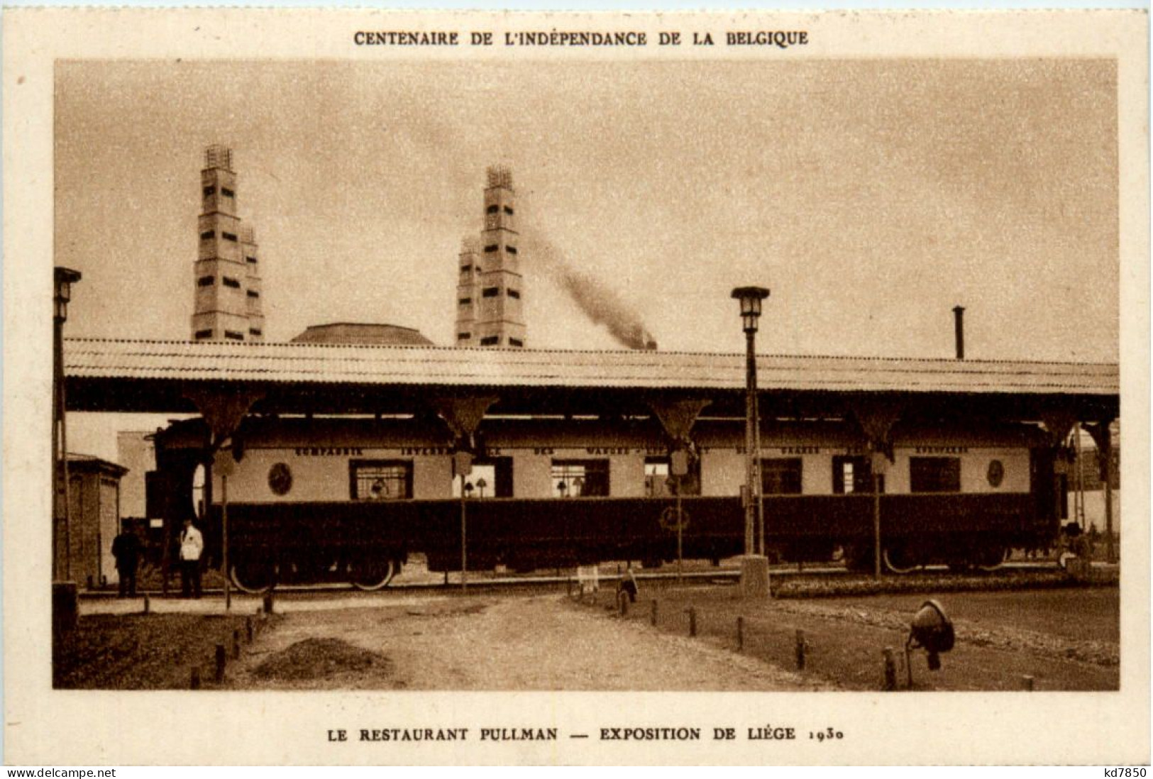Exposition De Liege 1930 - Le Restaurant Pullman - Luik