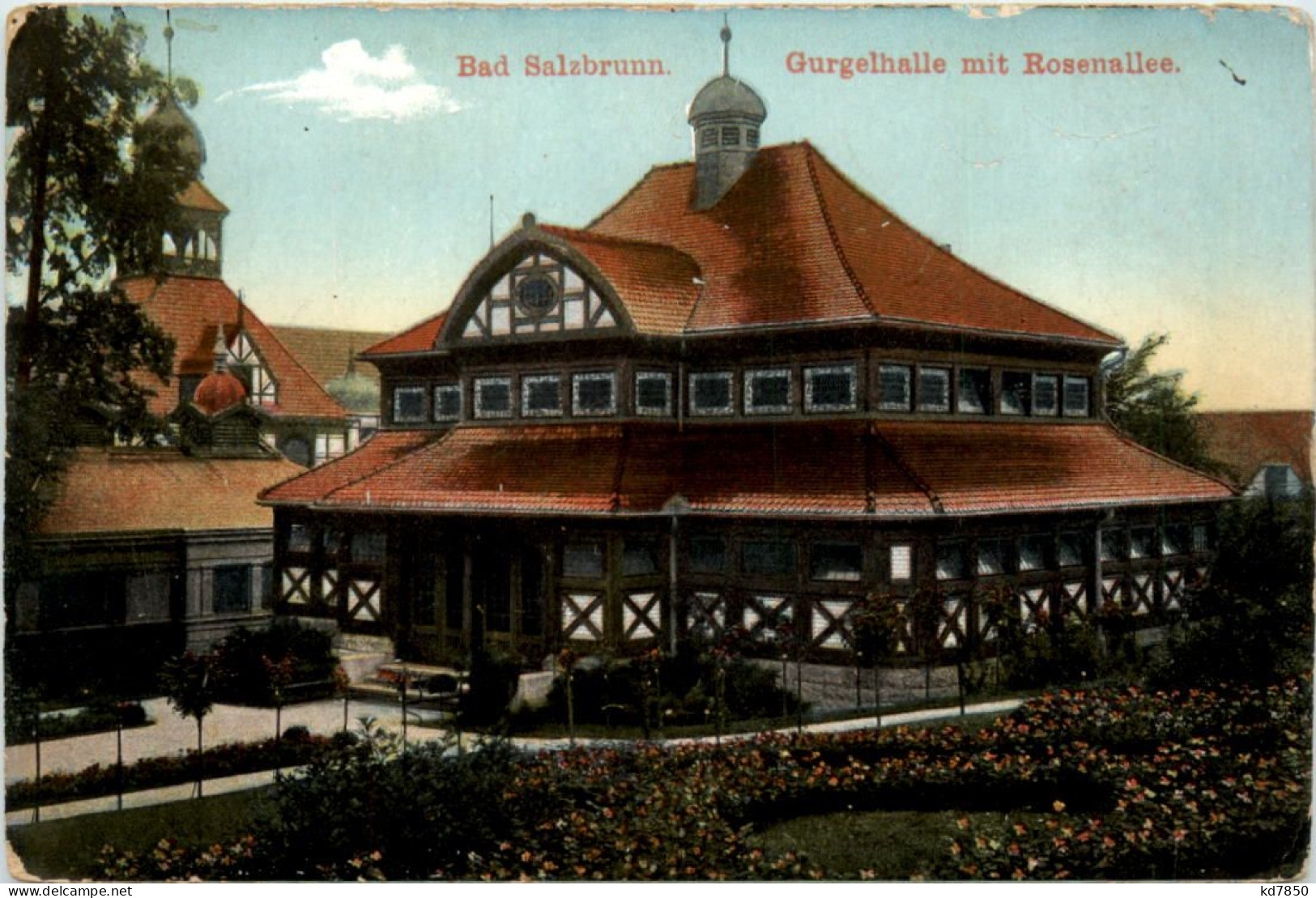 Bad Salzbrunn - Gurgelhalle - Schlesien