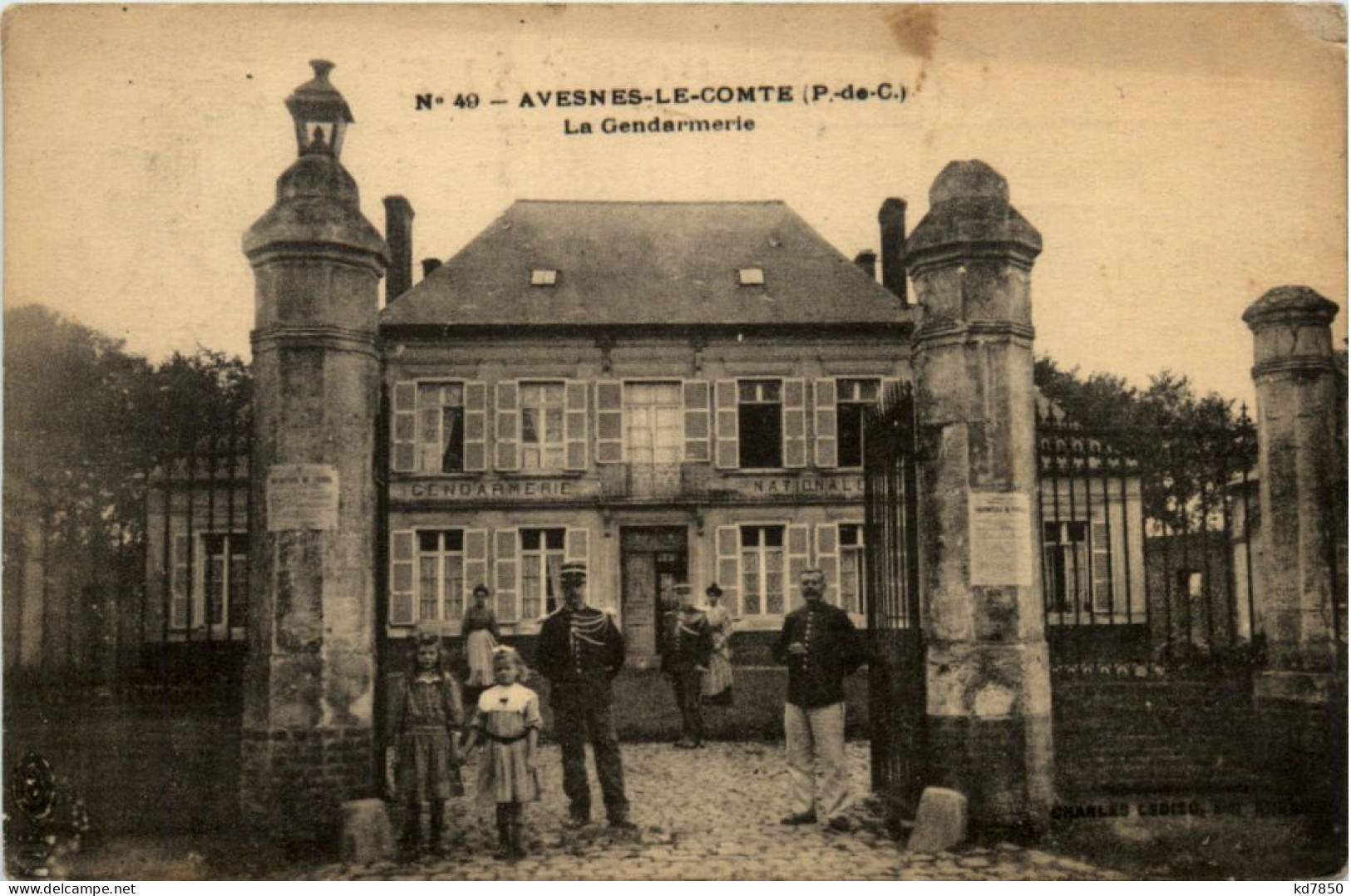 Avesnes Le Comte - La Gendarmerie - Other & Unclassified