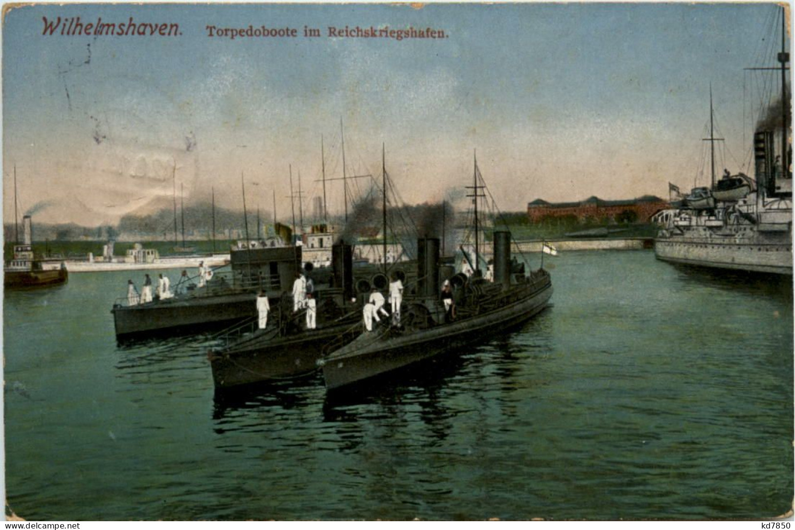 Wilhelmshaven - Torpedoboote Im Reichskriegshafen - Wilhelmshaven