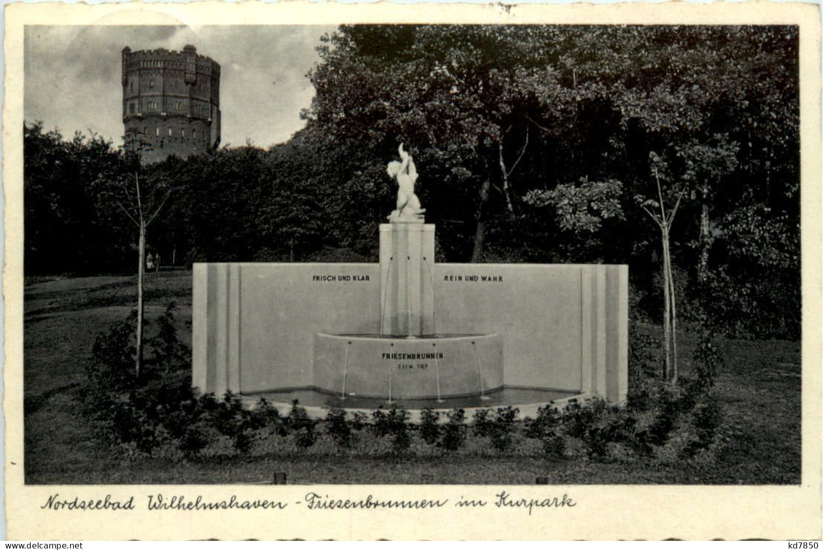 Wilhelmshaven - Friesenbrunnen Im Kurpark - Wilhelmshaven
