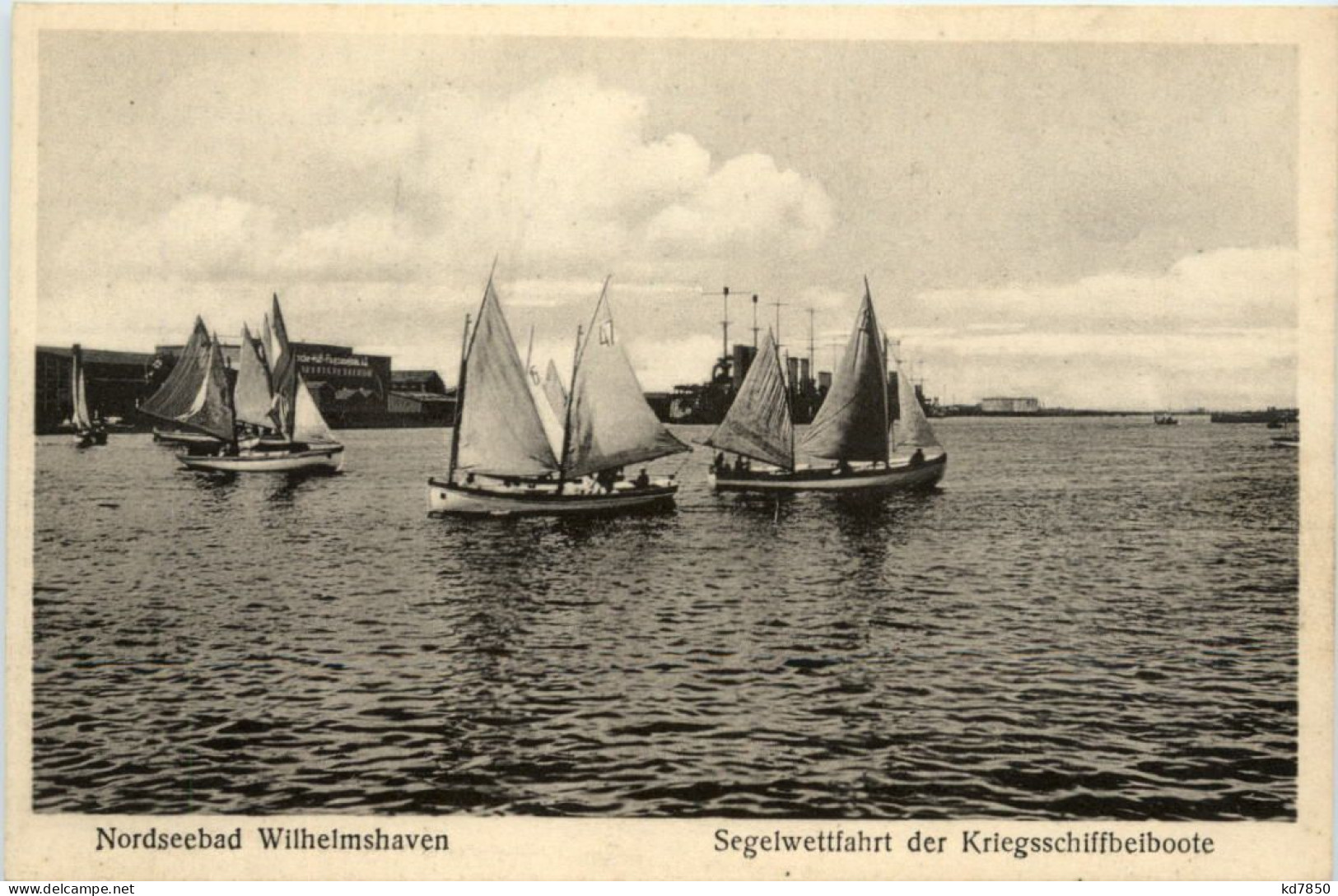 Wilhelmshaven - Segelwettfahrt Der Kriegsschiffbeiboote - Wilhelmshaven