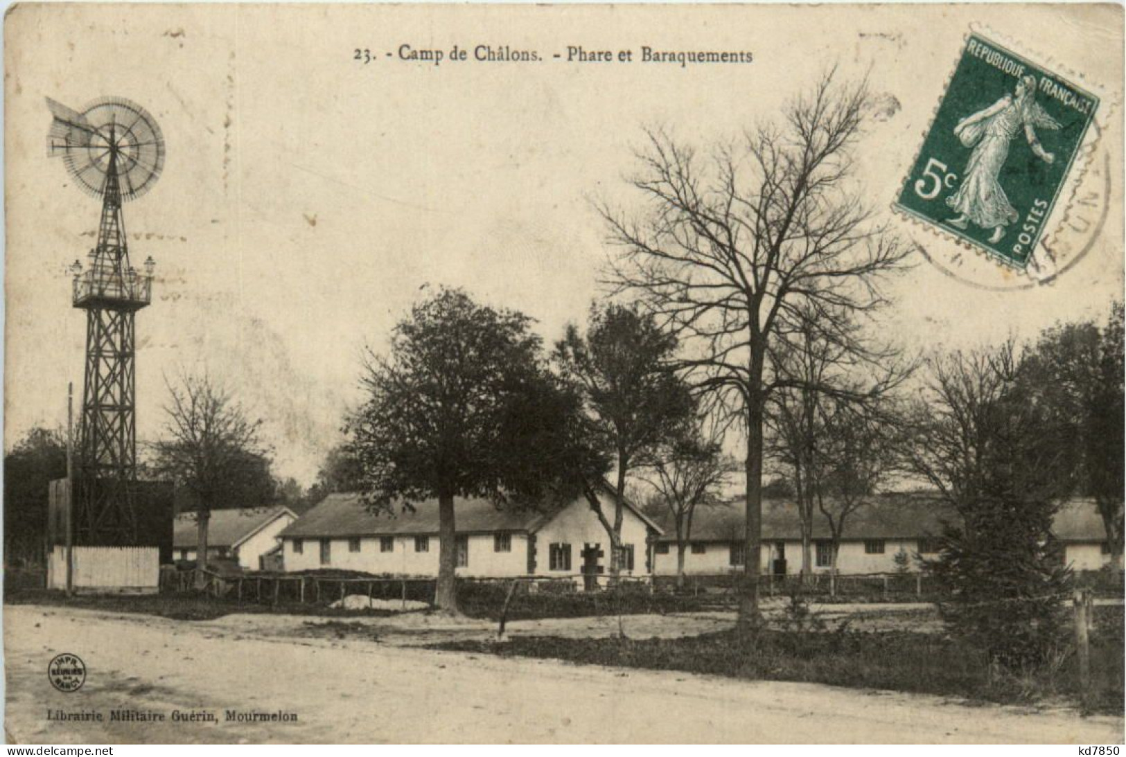 Camp De Chalons - Phare Et Baraquements - Camp De Châlons - Mourmelon