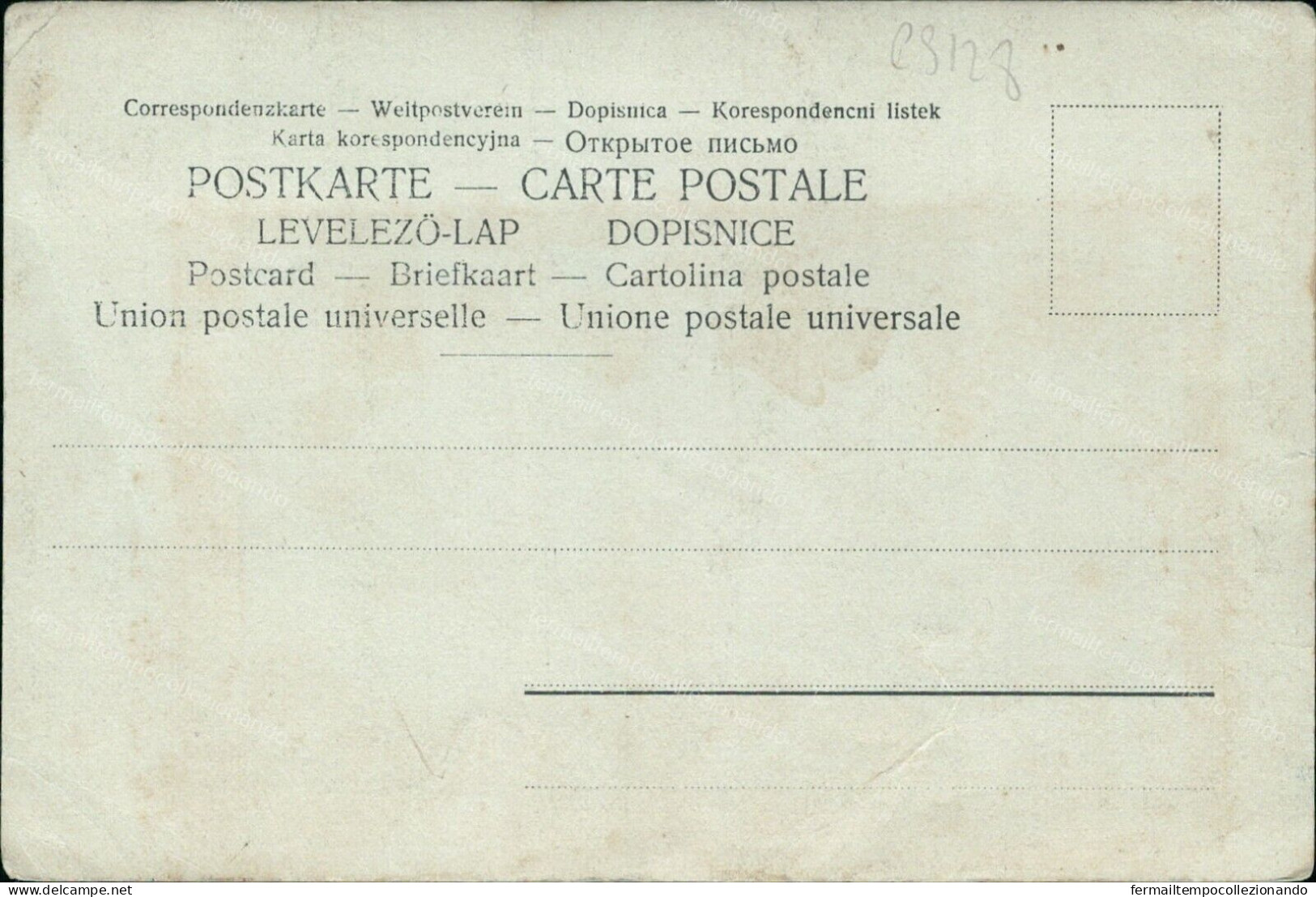 Cs128 Cartolina Fotografica Roma Papi Commemorativa - Altri & Non Classificati