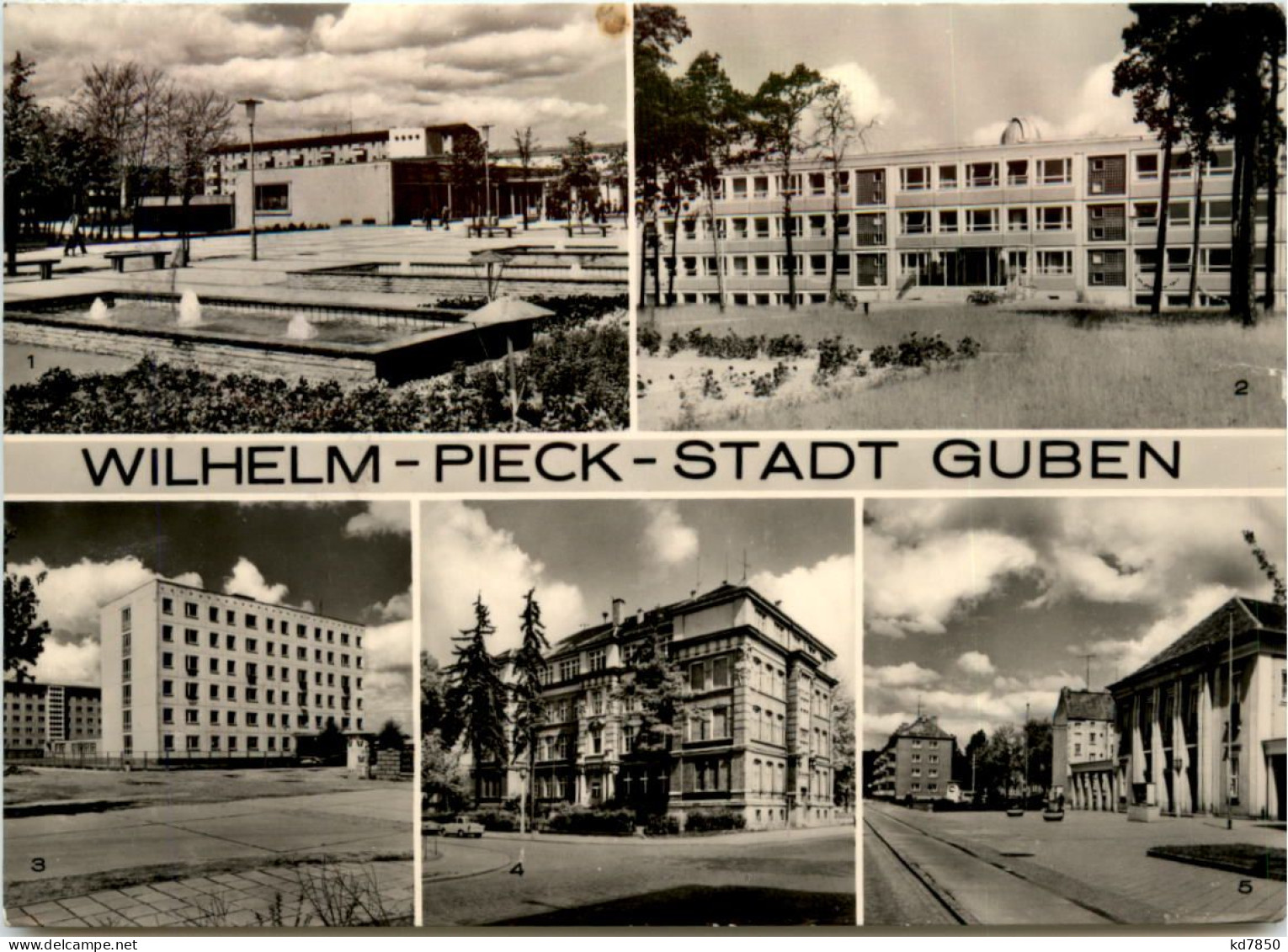 Wilhelm-Pieck-Stadt Guben, Div. Bilder - Guben