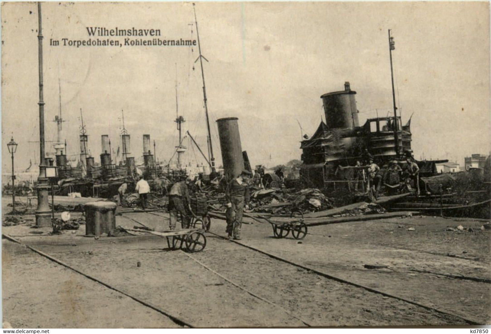 Wilhelmshaven - Torpedohafen - Kohlenübernahme - Wilhelmshaven