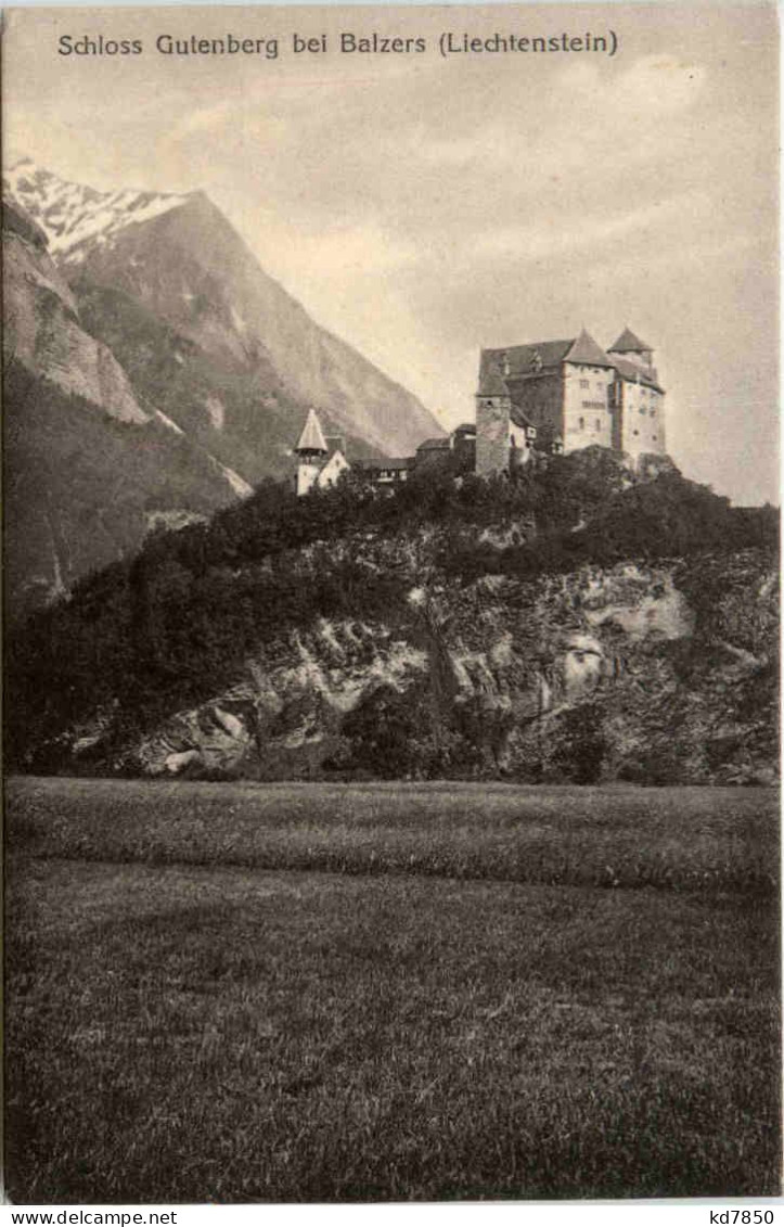 Schloss Gutenberg Bei Balzers - Liechtenstein - Liechtenstein