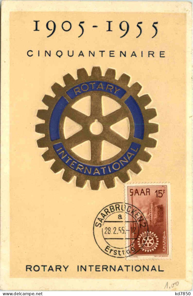 Rotary International Saarbrücken - Ersttag - Saarbrücken