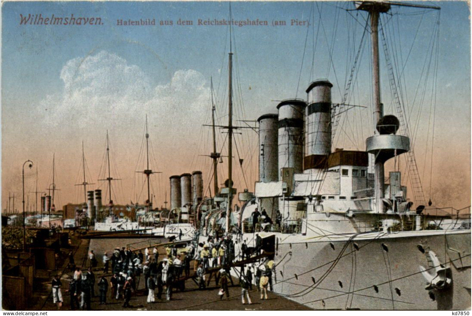 Wilhelmshaven - Hafenbild Aus Dem Reichskriegshafen - Wilhelmshaven