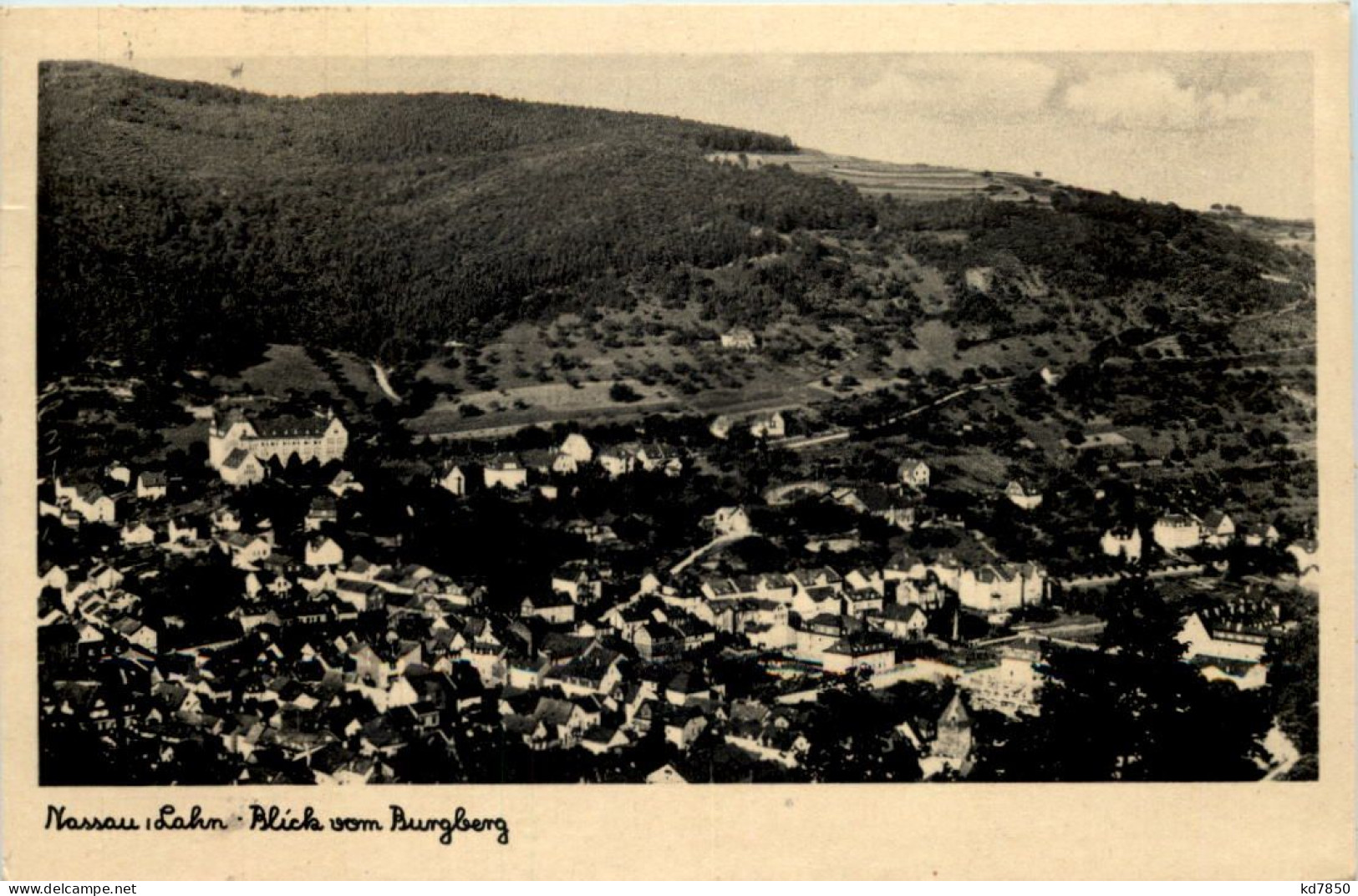 Nassau - Lahn - Blick Vom Burgberg - Nassau