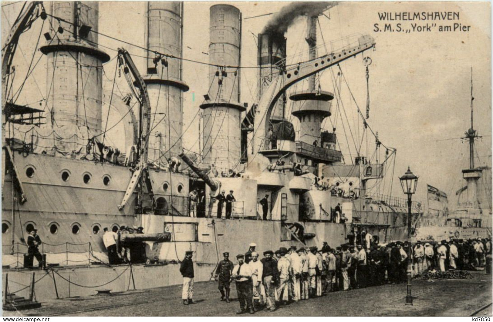 Wilhelmshaven - SMS York Am Pier - Wilhelmshaven