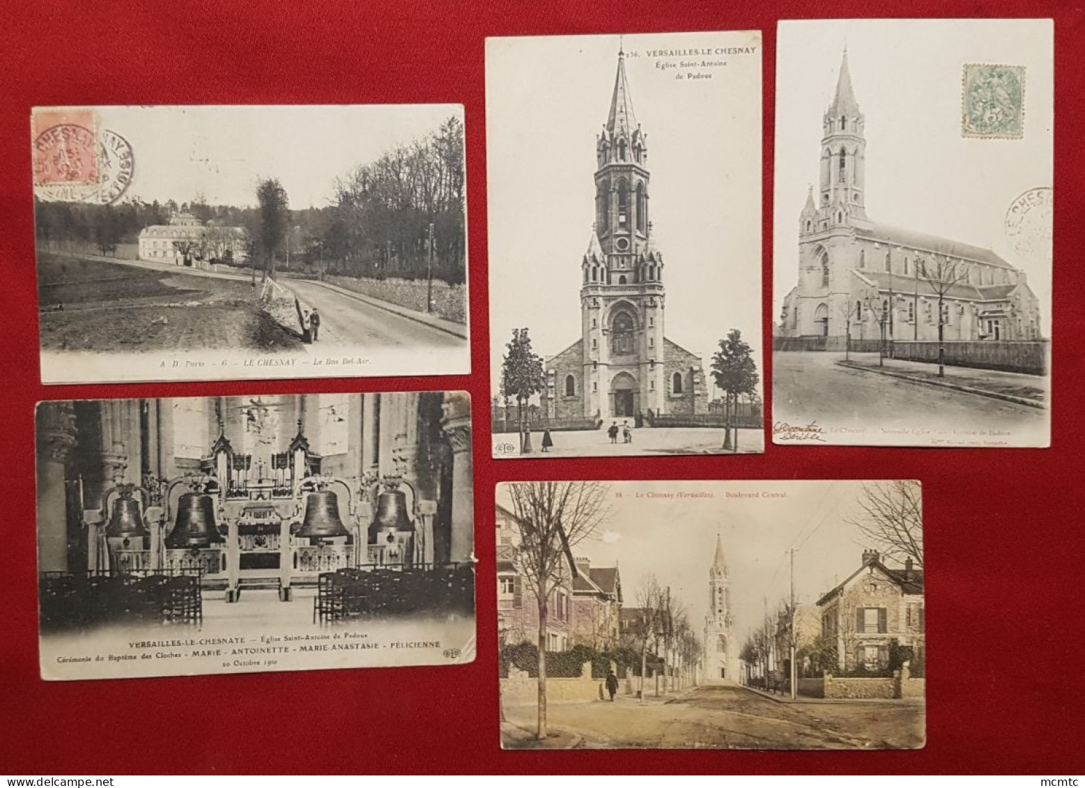 5 Cartes -   Le Chesnay  - (  78 - Yvelines ) - Le Chesnay