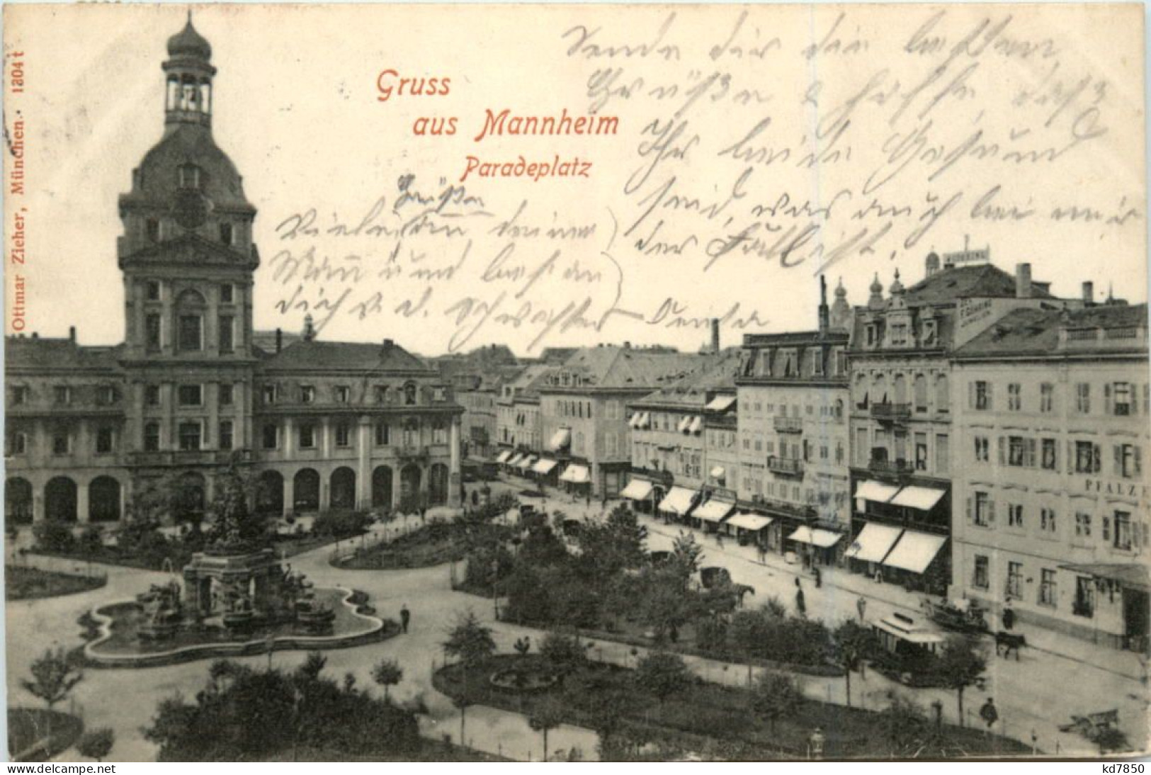 Gruss Aus Mannheim, Paradeplatz - Mannheim