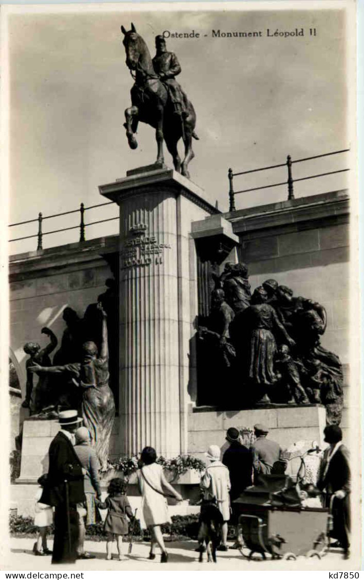 Ostende - Monument Leopold II - Oostende