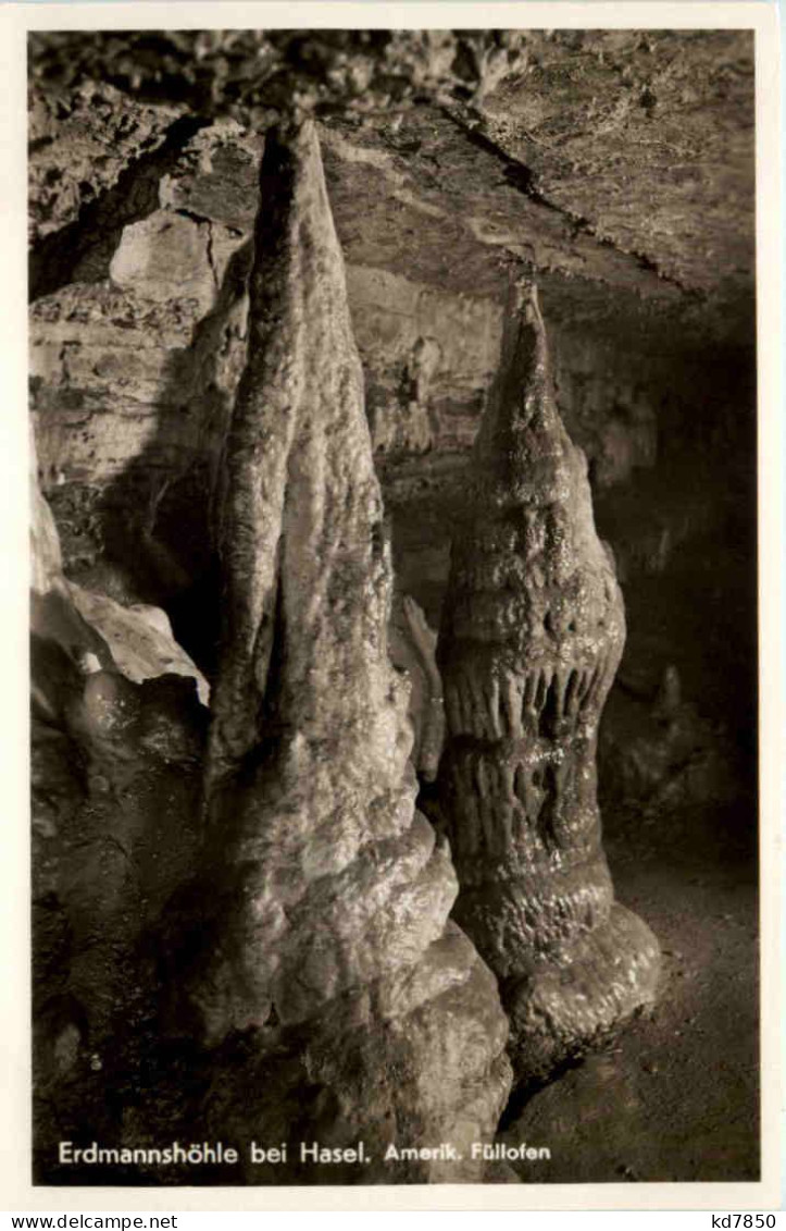 Erdmannshöhle Bei Hasel - Loerrach