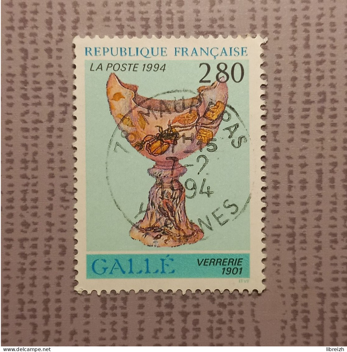 Gallé  N° 2854  Année 1994 - Oblitérés