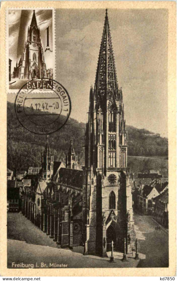 Freiburg - Maximumkarte - Freiburg I. Br.