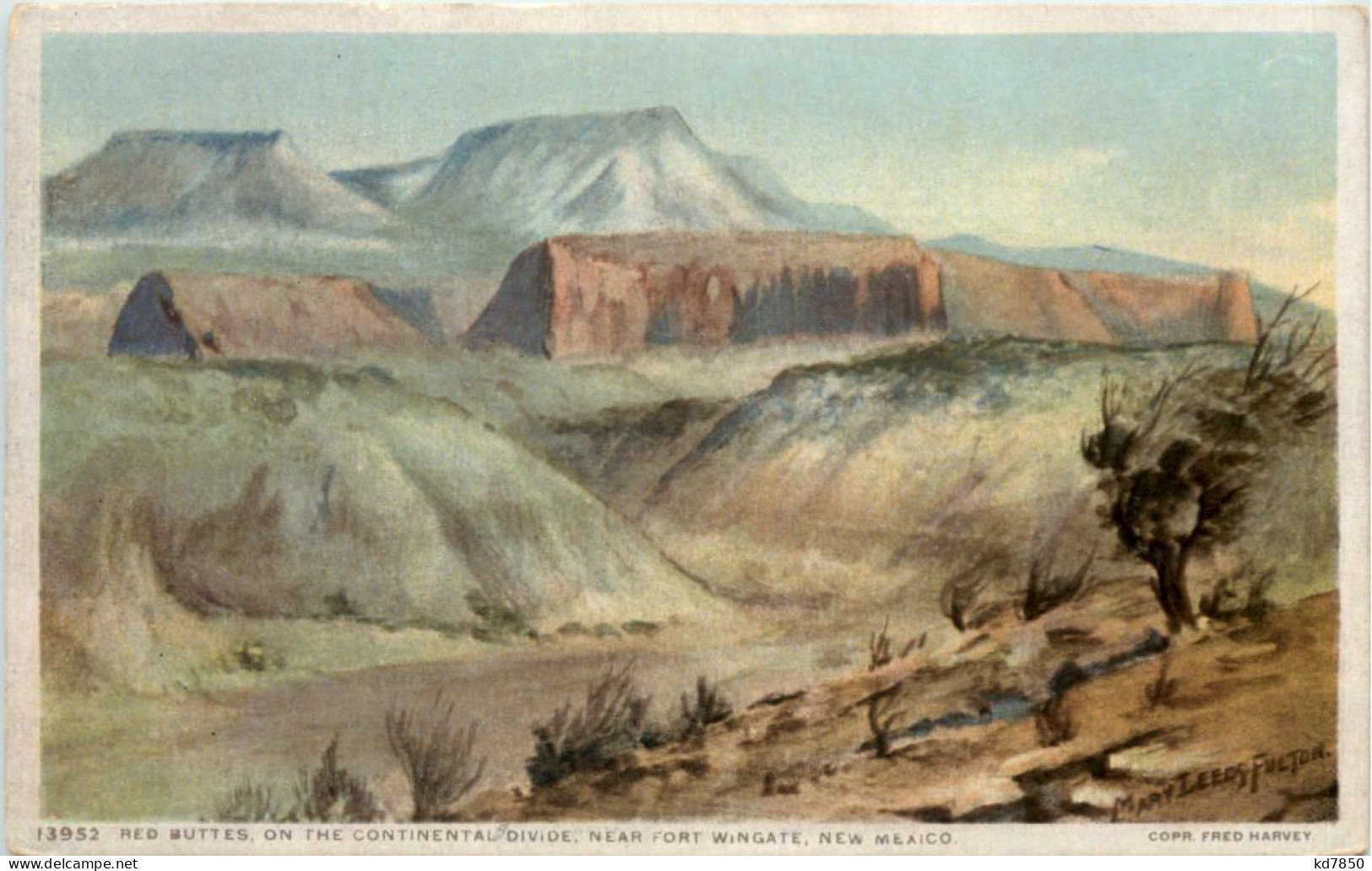New Mexico - Red Buttes - Autres & Non Classés