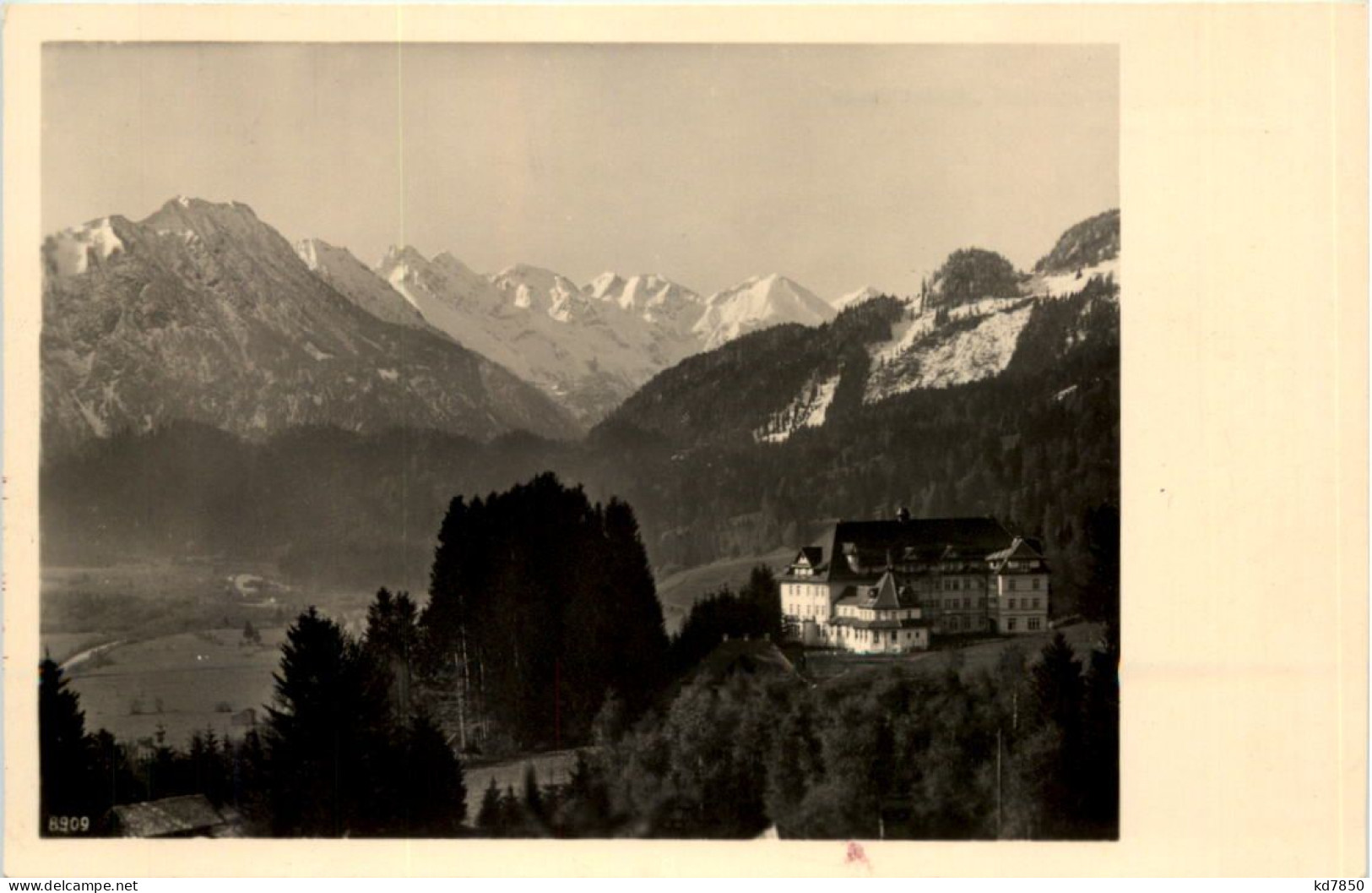 Oberstdorf, Dr. L. Saathofs Kuranstalt Stillachhaus - Oberstdorf