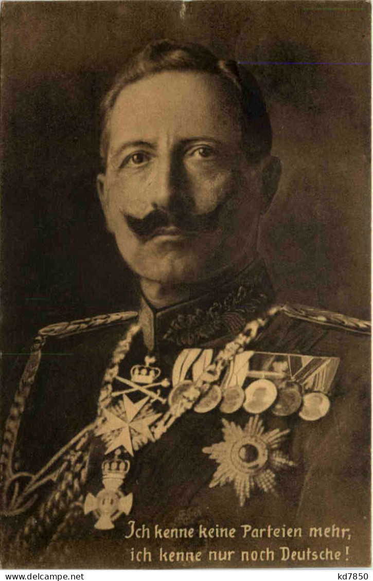 Kaiser Wilhlem II - Familles Royales