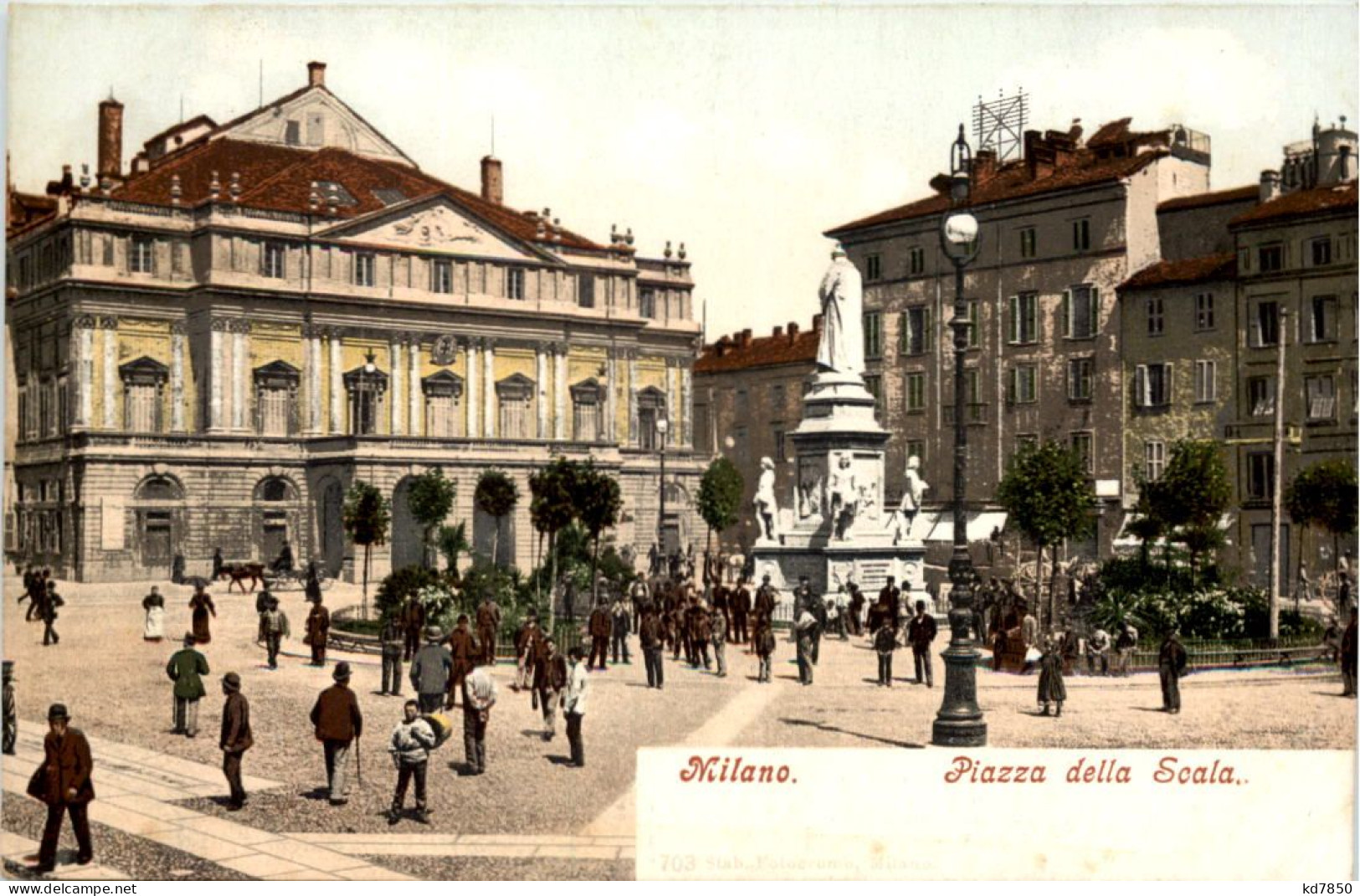 Milano - Piazza Della Scala - Milano