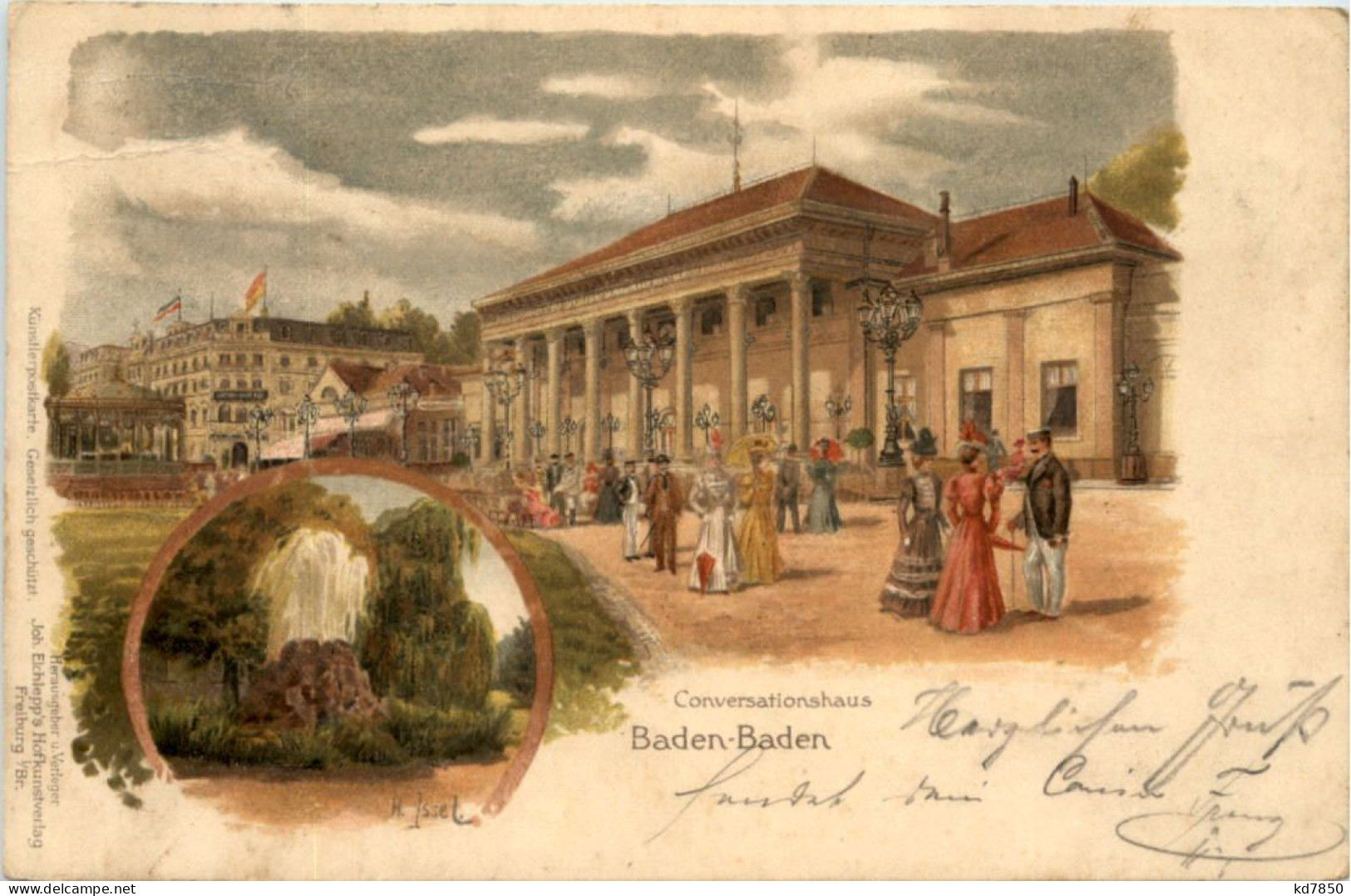 Baden-Baden - Litho - Baden-Baden